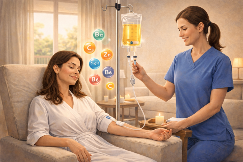 IV Drip at Home Dubai