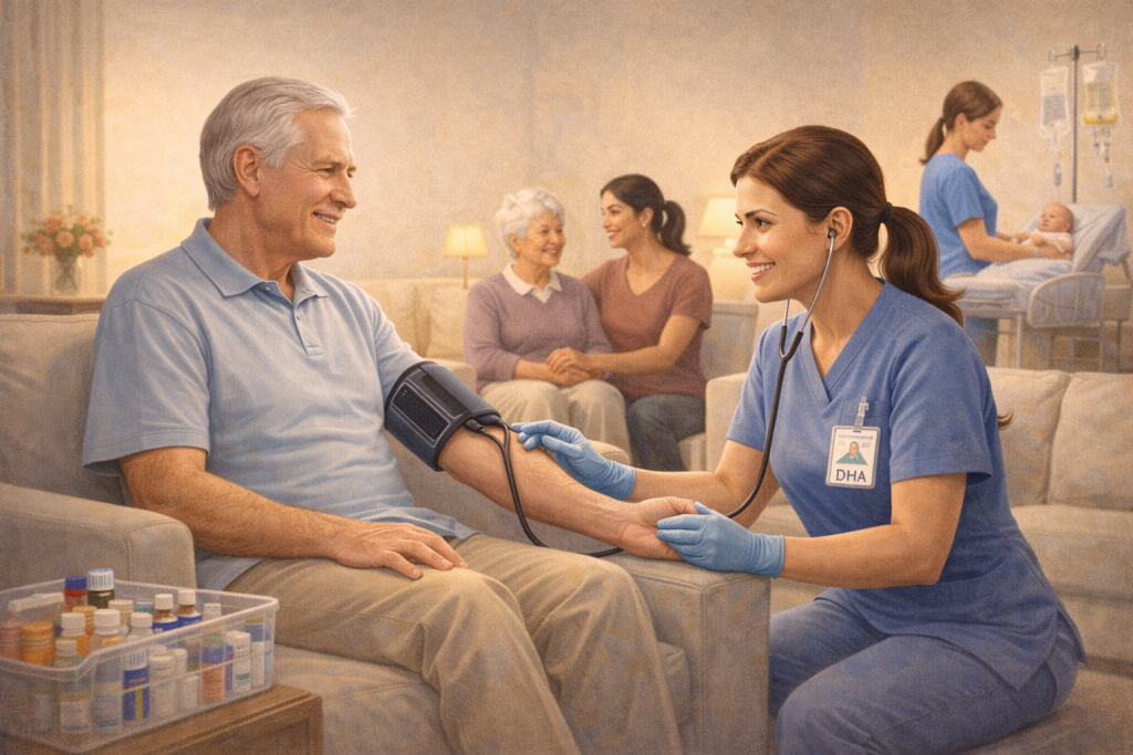 Home nursing services in Dubai